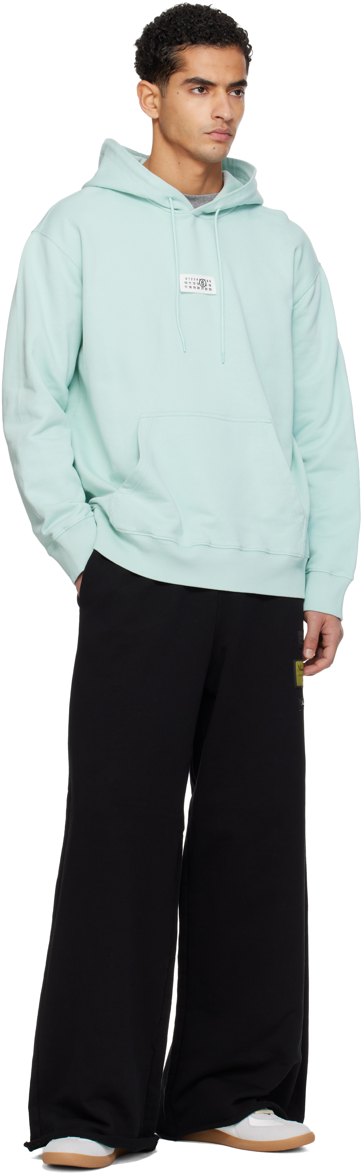 Black Label Patch Sweatpants