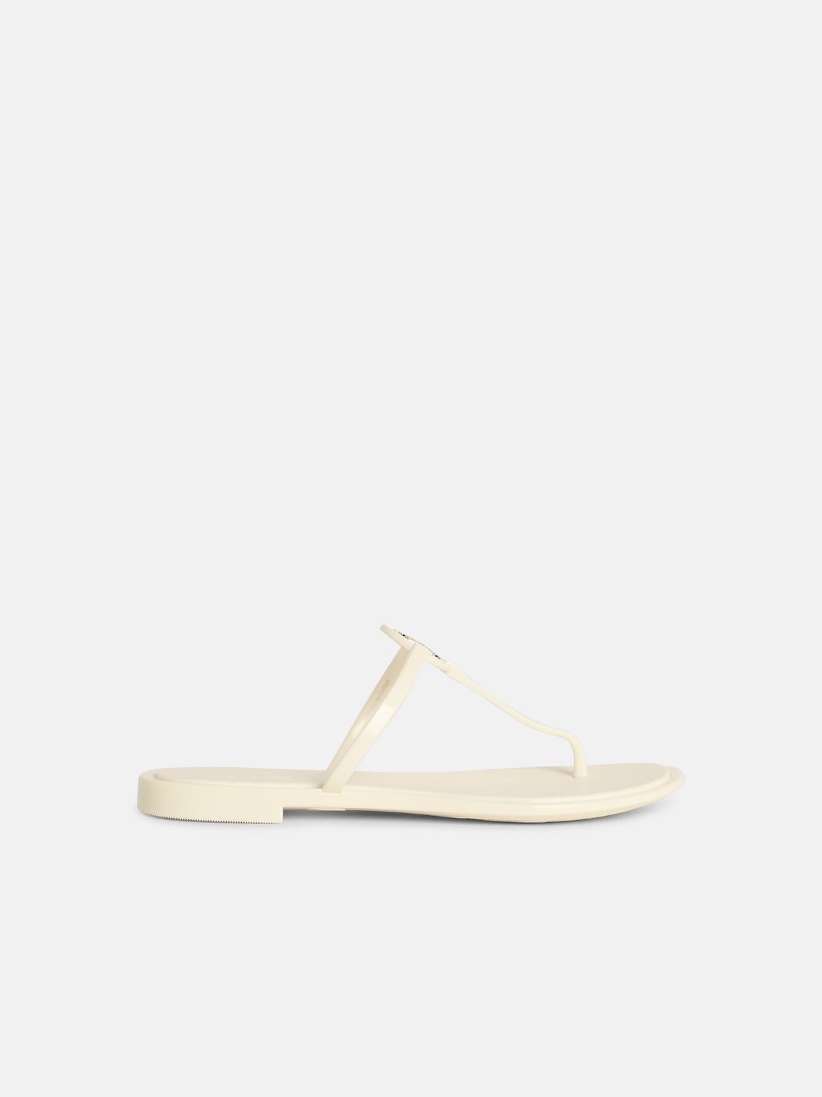 'Miller' Flip-Flops In Ivory 'Tpu'