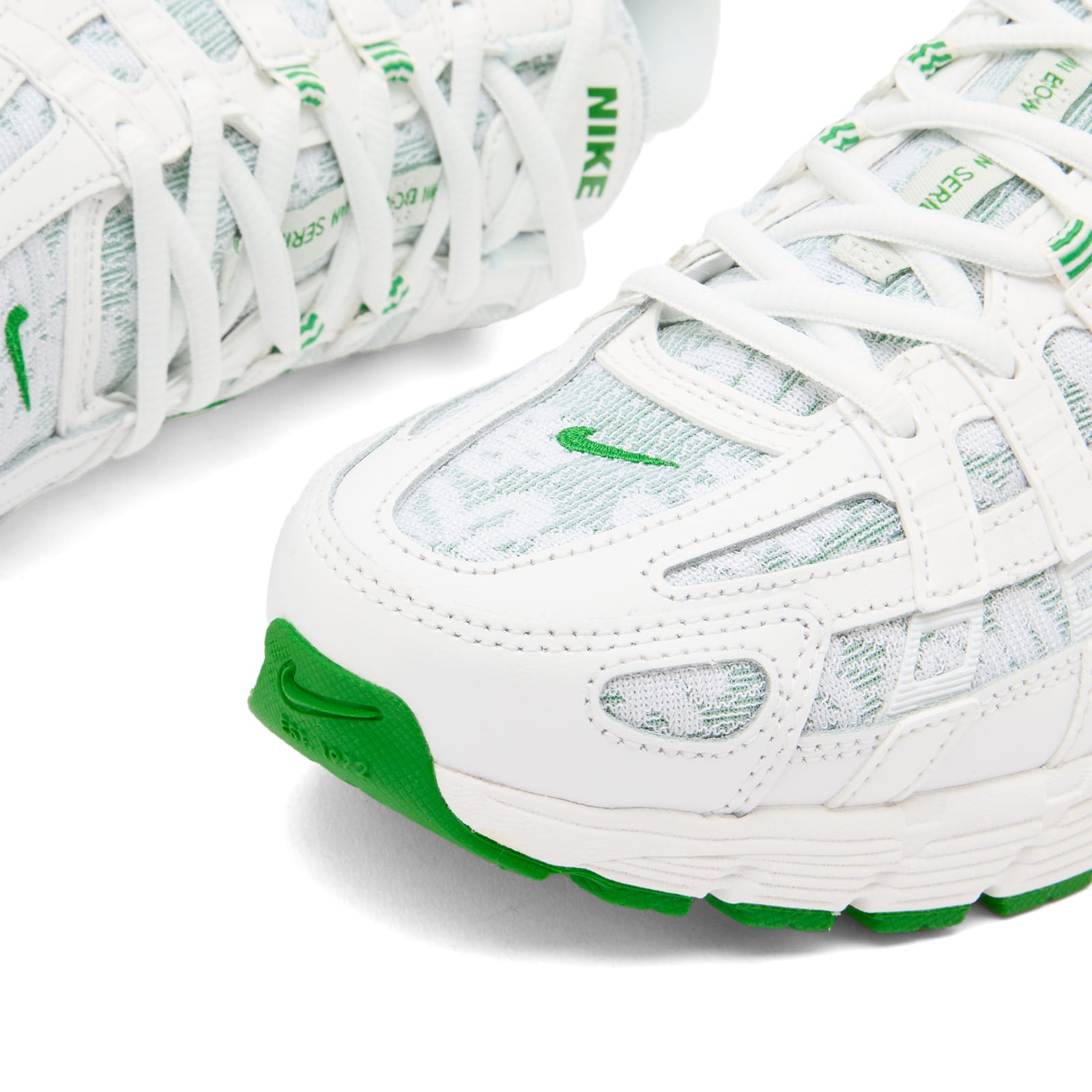 Women's P-6000 Prm W Sneaker White/Green