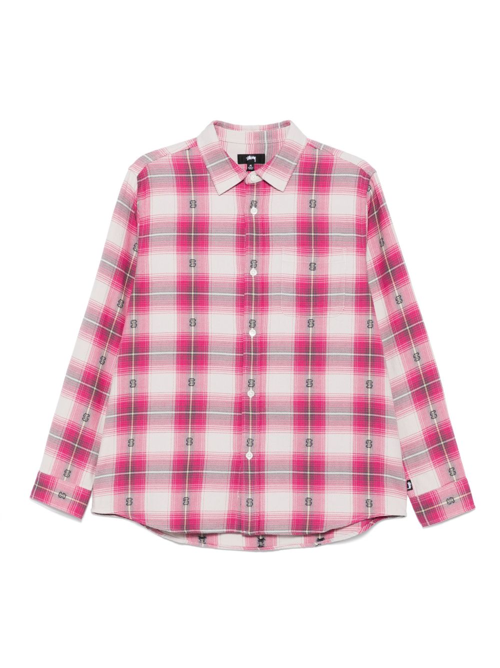 Stüssy plaid shirt - Pink