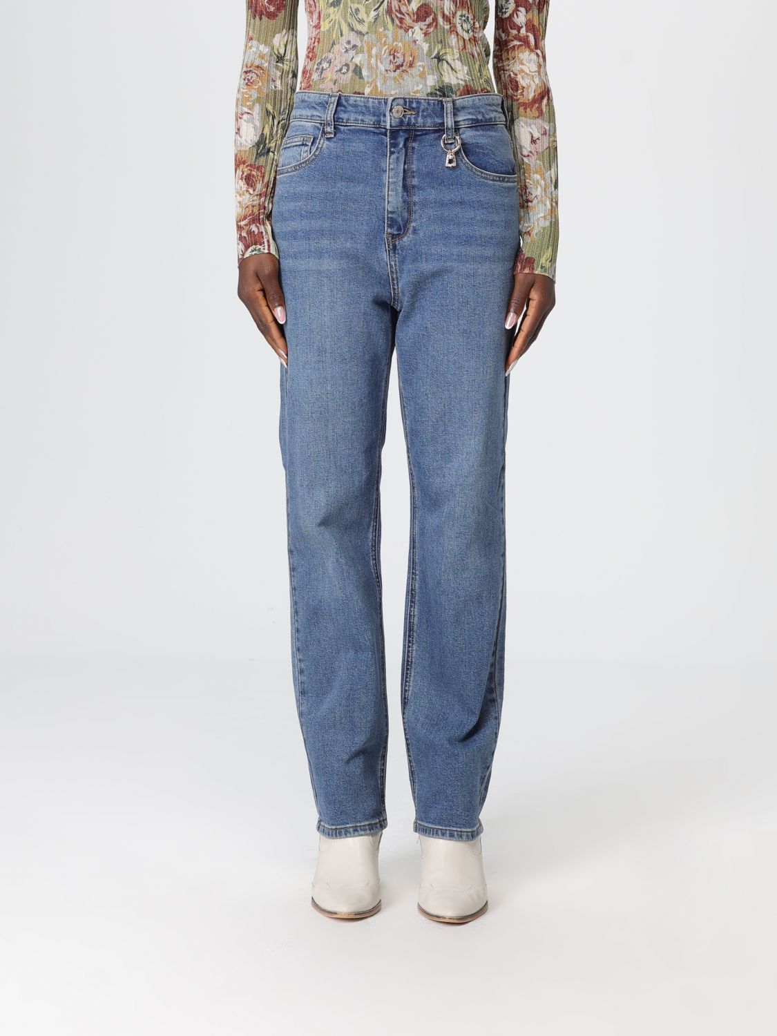 Jeans Woman color Denim