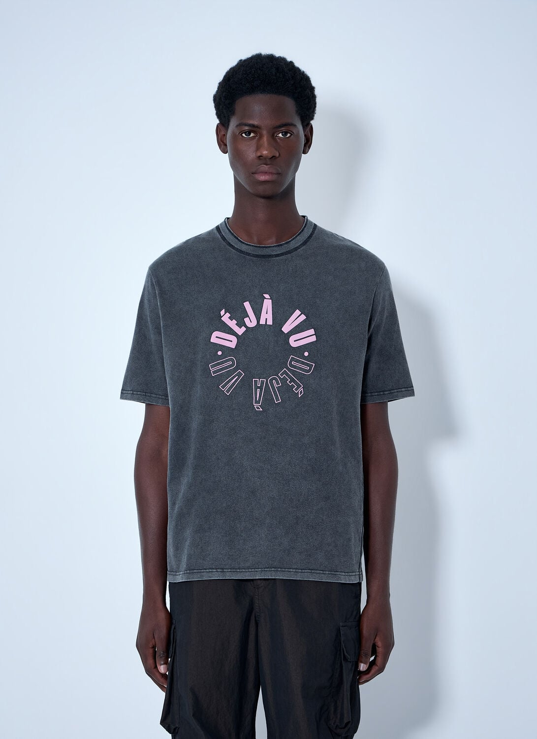 Graphic Cotton T-shirt - Man T