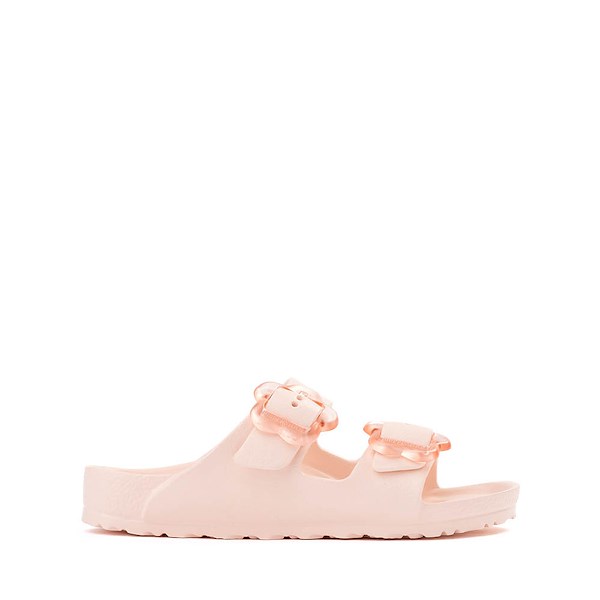 Birkenstock Arizona EVA Flower Slide Sandal - Little Kid - Eggshe