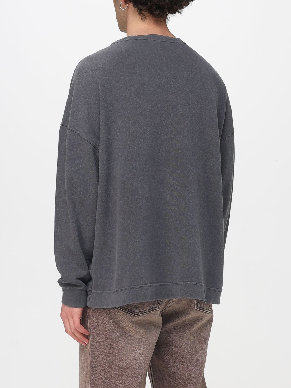 Sweatshirt Men color Black