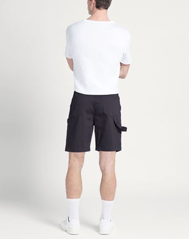 Man Shorts & Bermuda Shorts Navy Size 30 Cotton, Elastane
