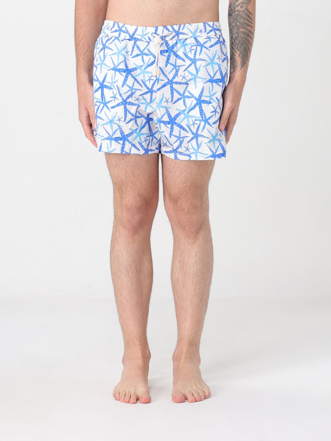 Swimsuit Men color White