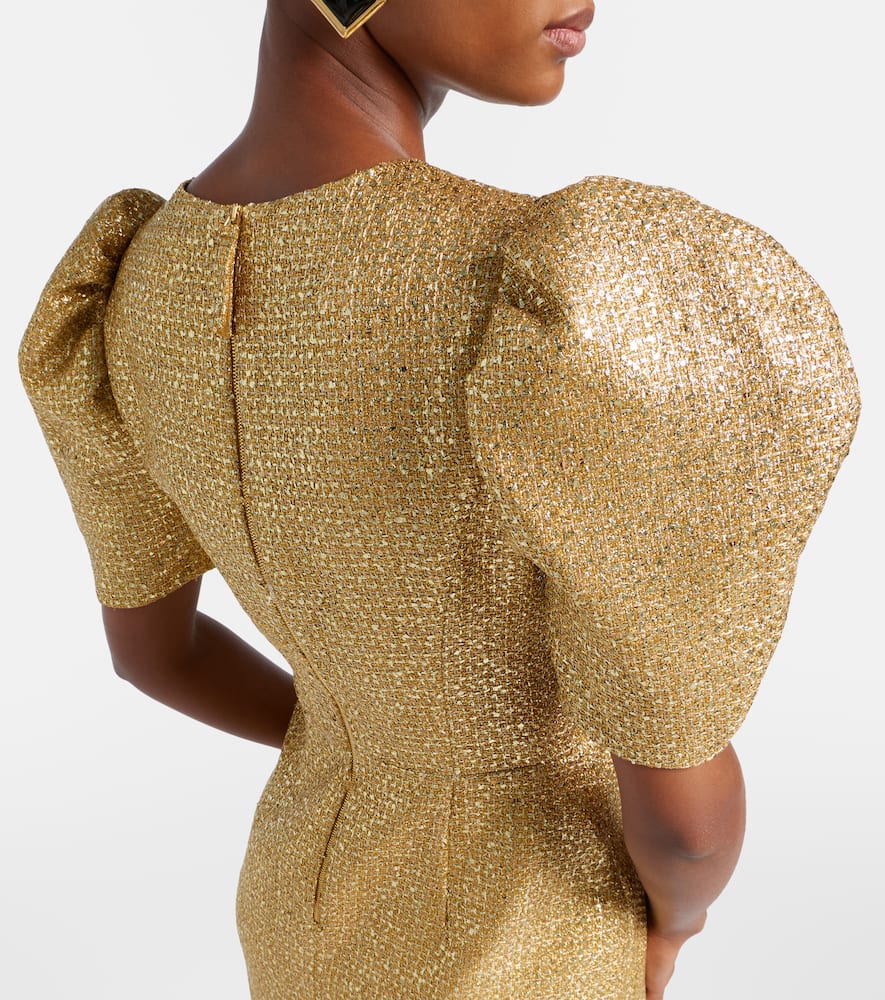 Tweed midi dress