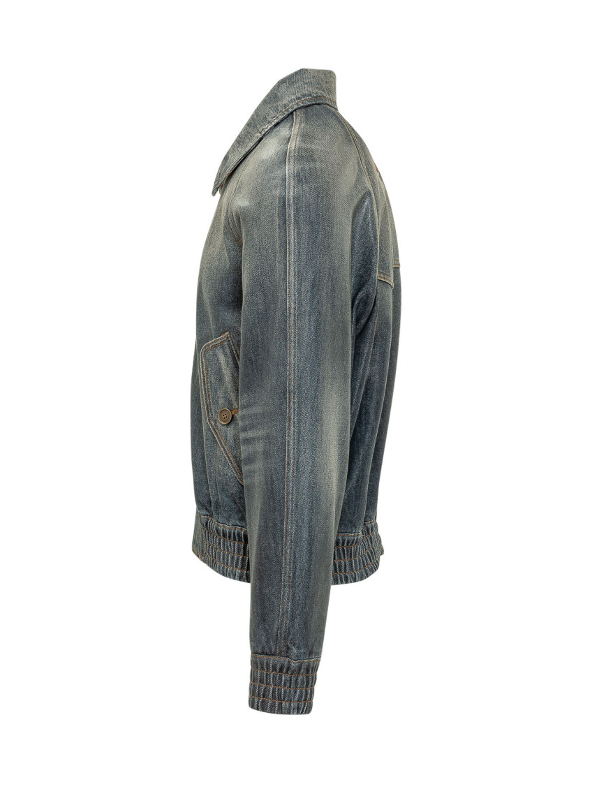 Midnight Blue Cotton Jackets