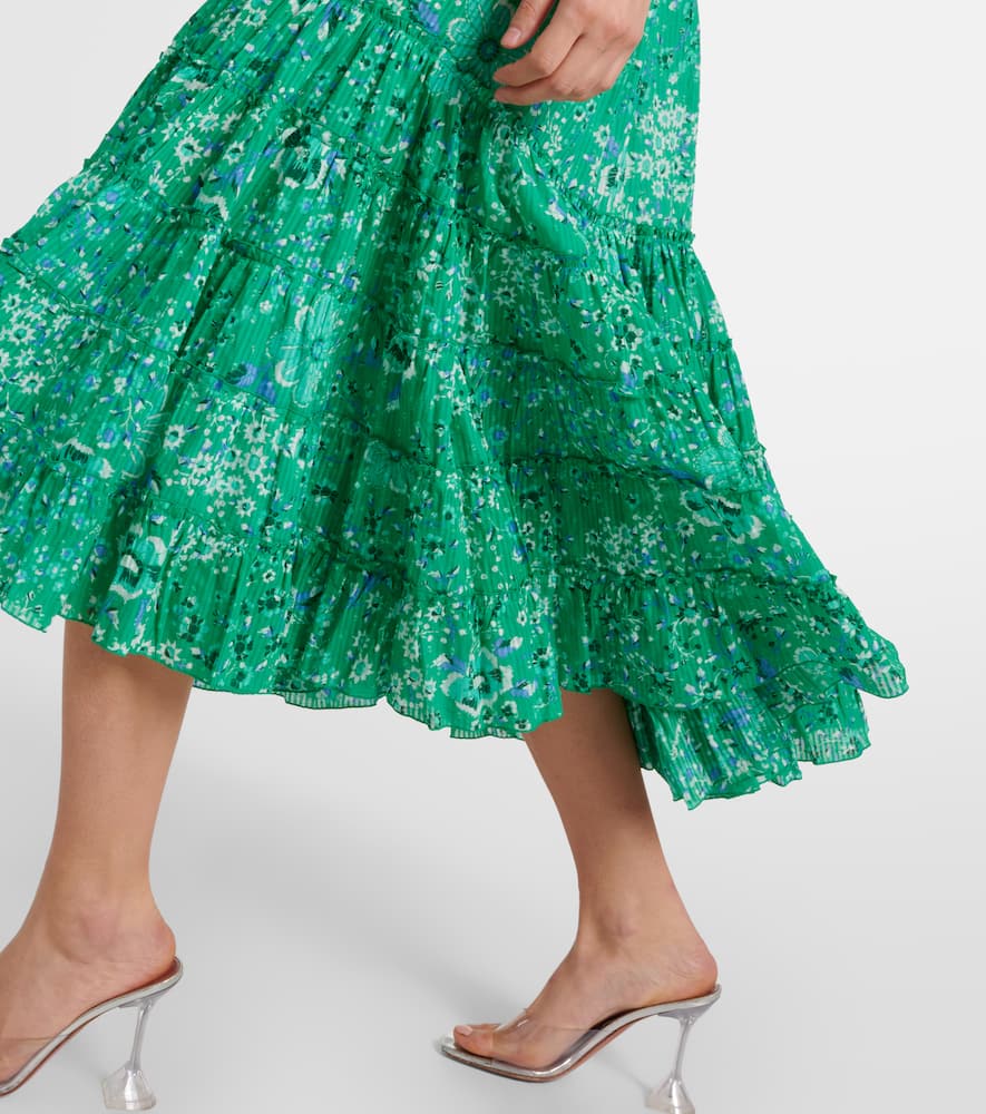 Soledad floral midi dress