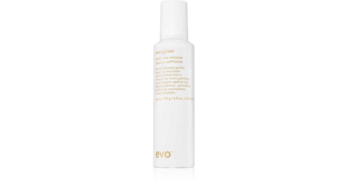 EVO Macgyver Mousse fissante in mousse per il volume dei capelli