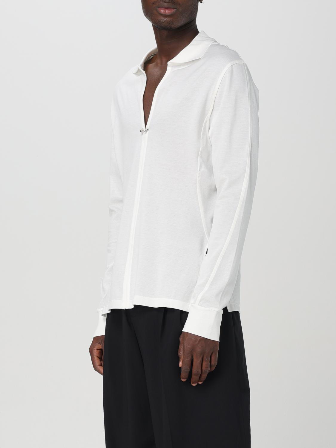 Pierced polo shirt - Black