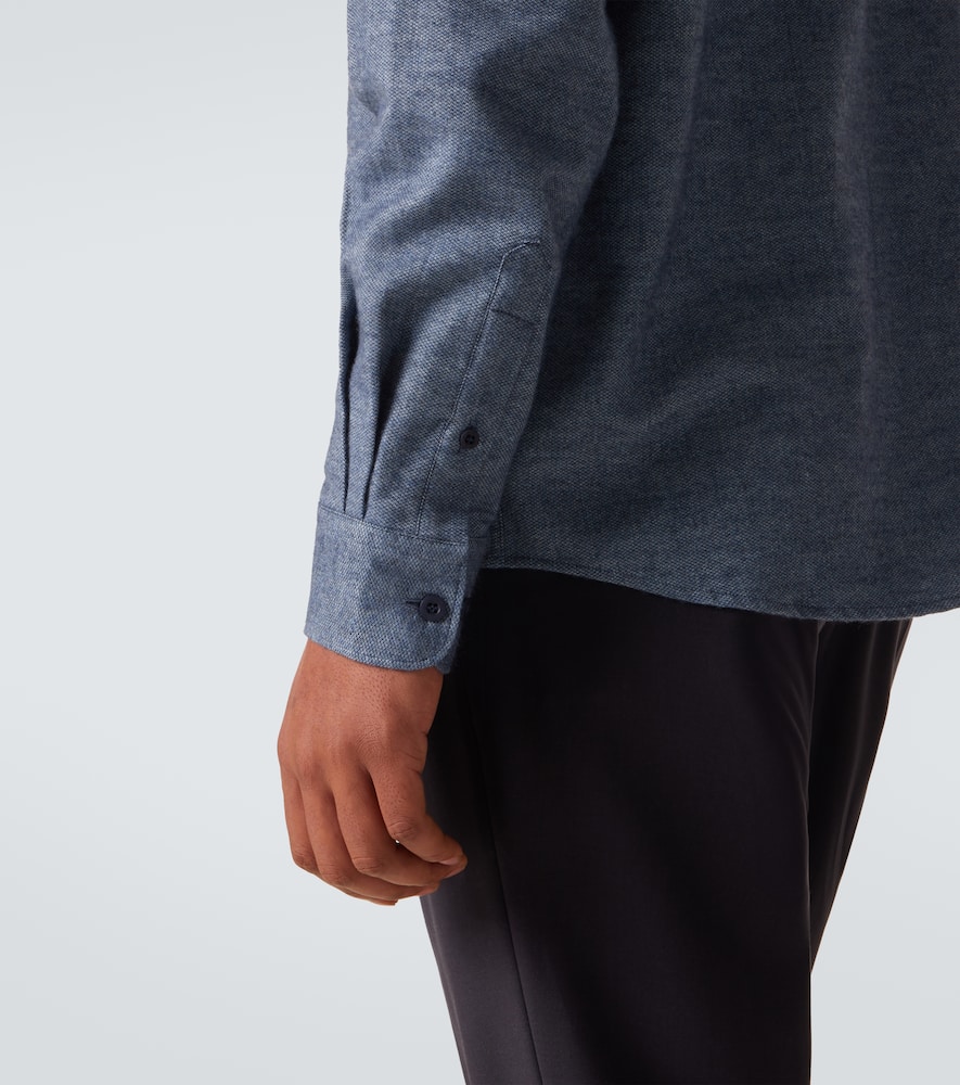 Cotton flannel shirt