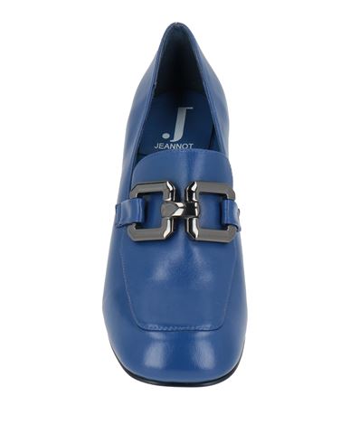 Woman Loafers Bright blue Size 7 Leather