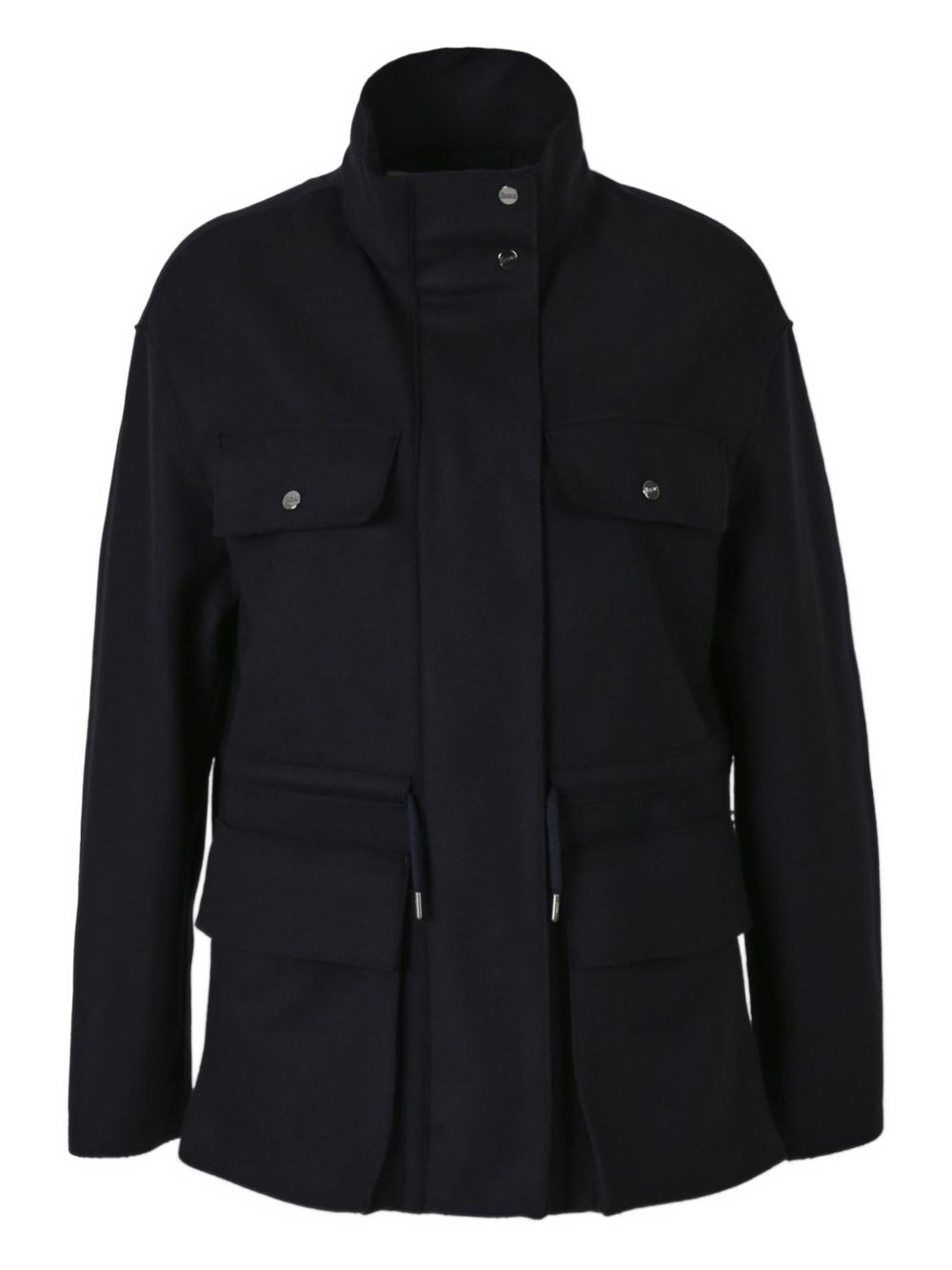 Flap-pockets jacket - Blue