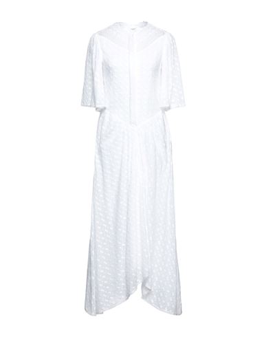 Marant Étoile Woman Maxi dress White Size 4 Cotton