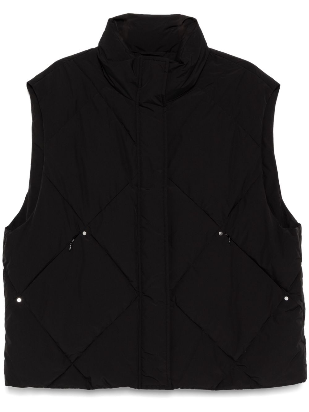 Down gilet - Black