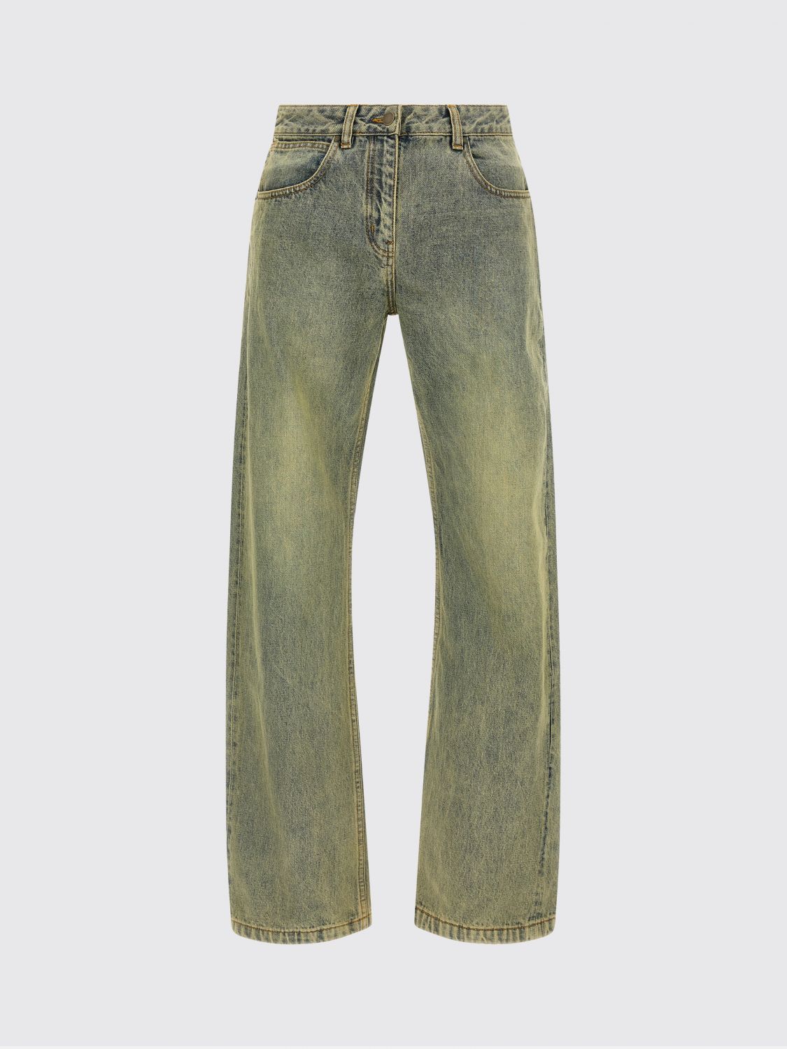 Jeans Men color Yellow