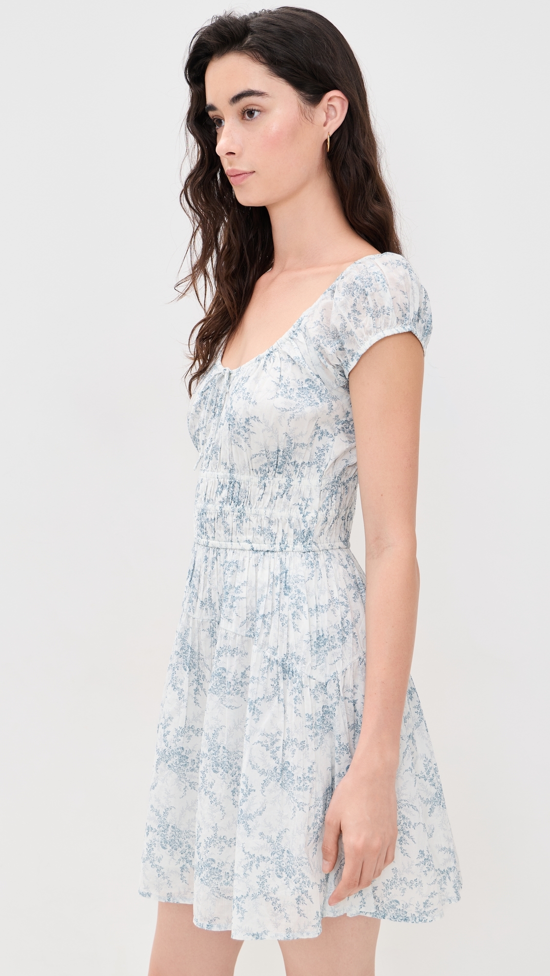 Rosewood Dress White/Surf