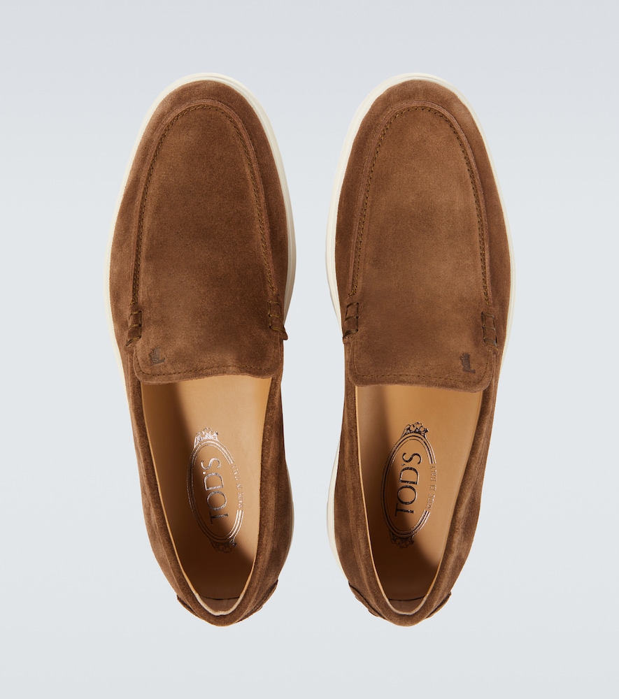 Suede loafers