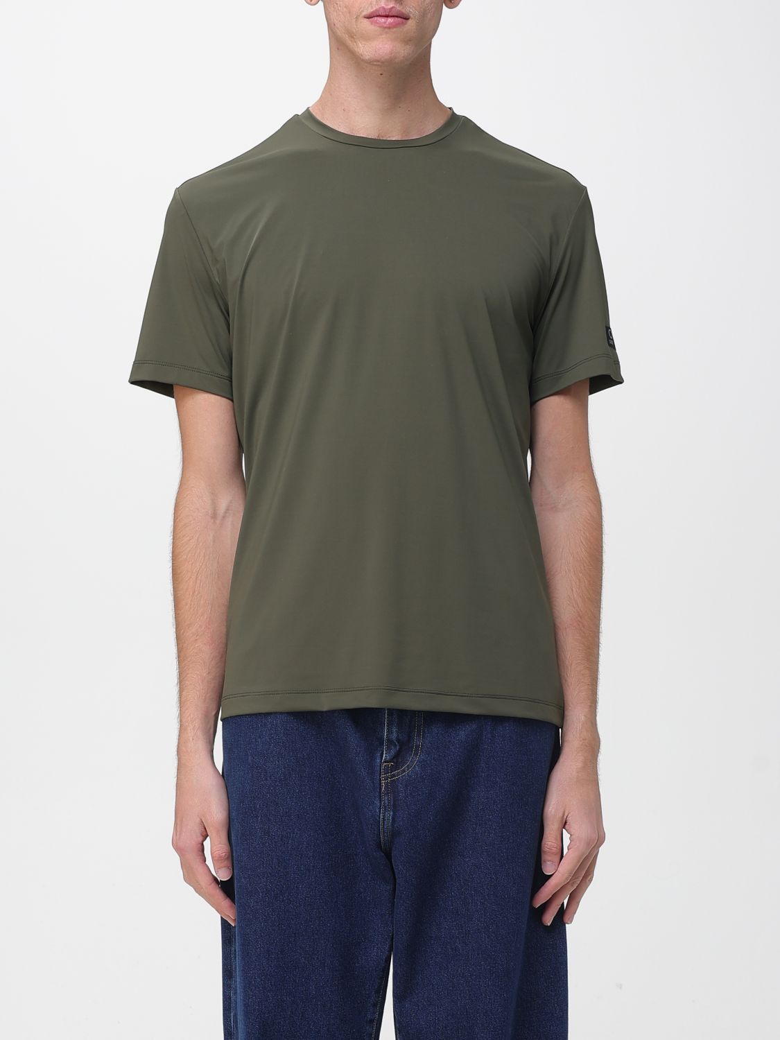 T-Shirt Men color Green