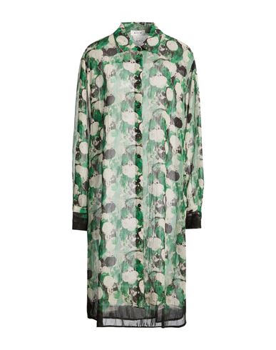 Aviù Woman Midi dress Green Size 14 Polyester