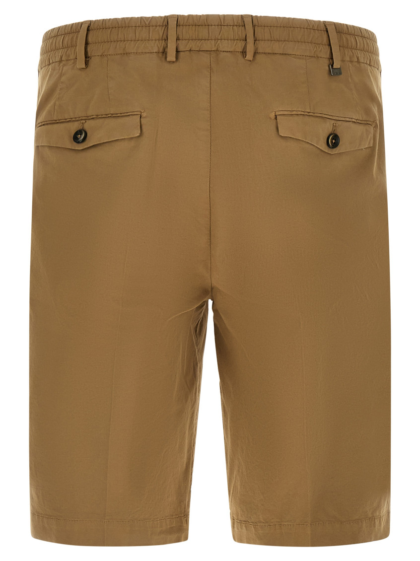 Stretch Cotton Bermuda Shorts