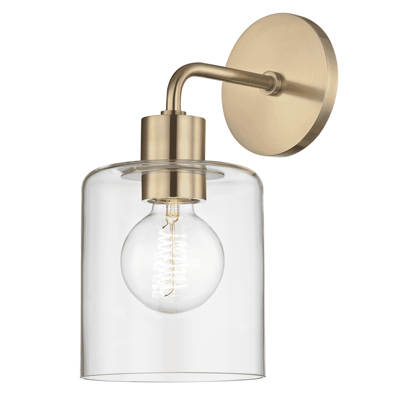 Mitzi Neko 12" Wall Sconce in Aged Bra