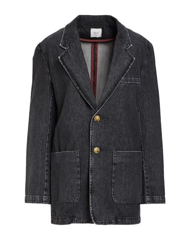 Crème Woman Blazer Black Size M Cotton