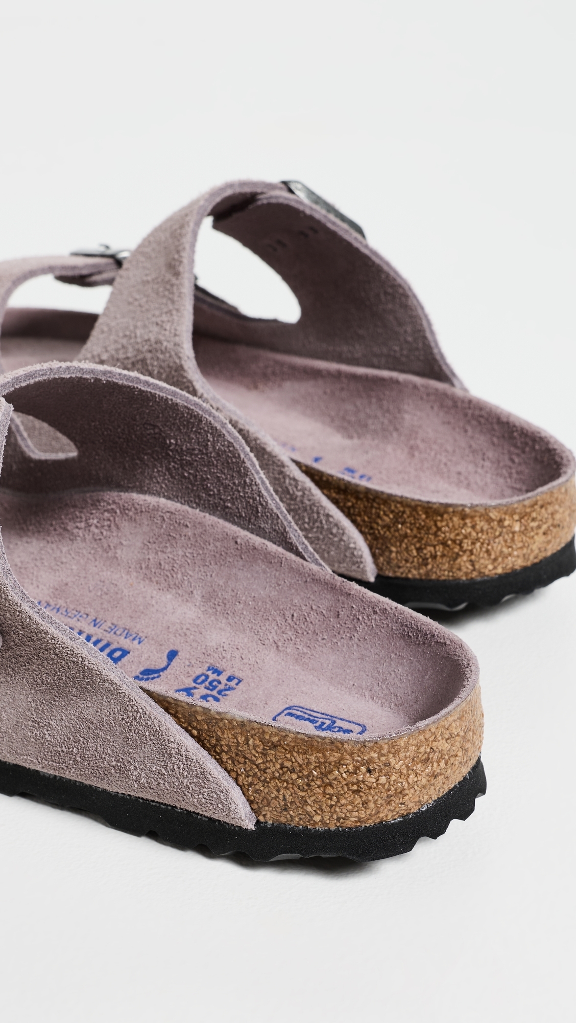 Arizona Soft Footbed Tonal Sandals Faded Purple