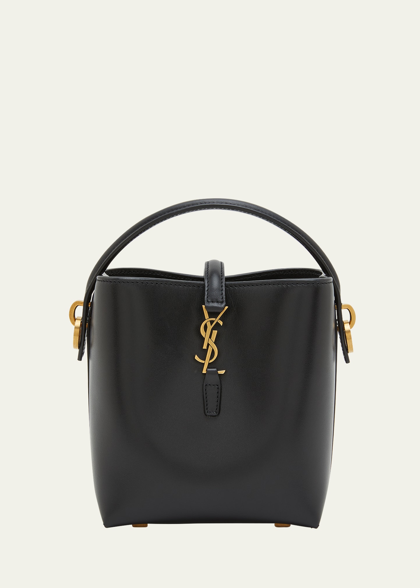 Le 37 Mini YSL Bucket Bag in Smooth Leather