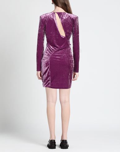 Woman Mini dress Mauve Size 2 Polyester, Elastane