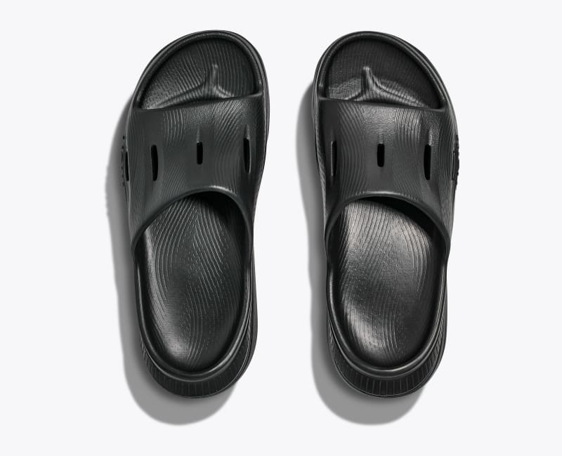 HOKA Women's Ora Recovery Slide 3 Shoes in Black/Black