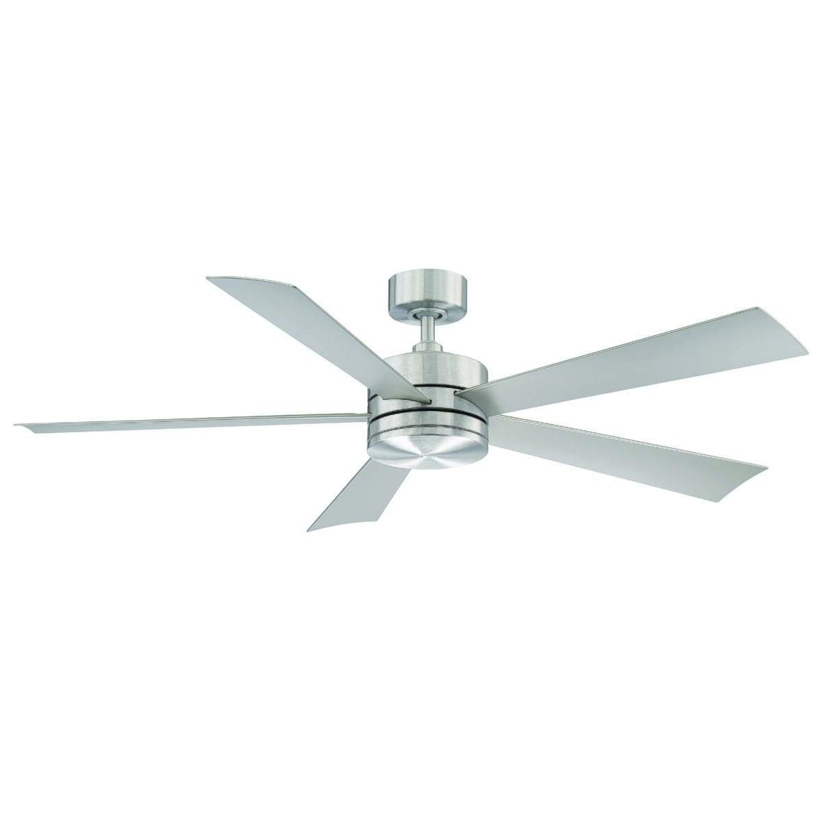 Modern Forms Wynd 60" Indoor/Outdoor Ceiling Fan in Stainless Steel - FR-W1801-60