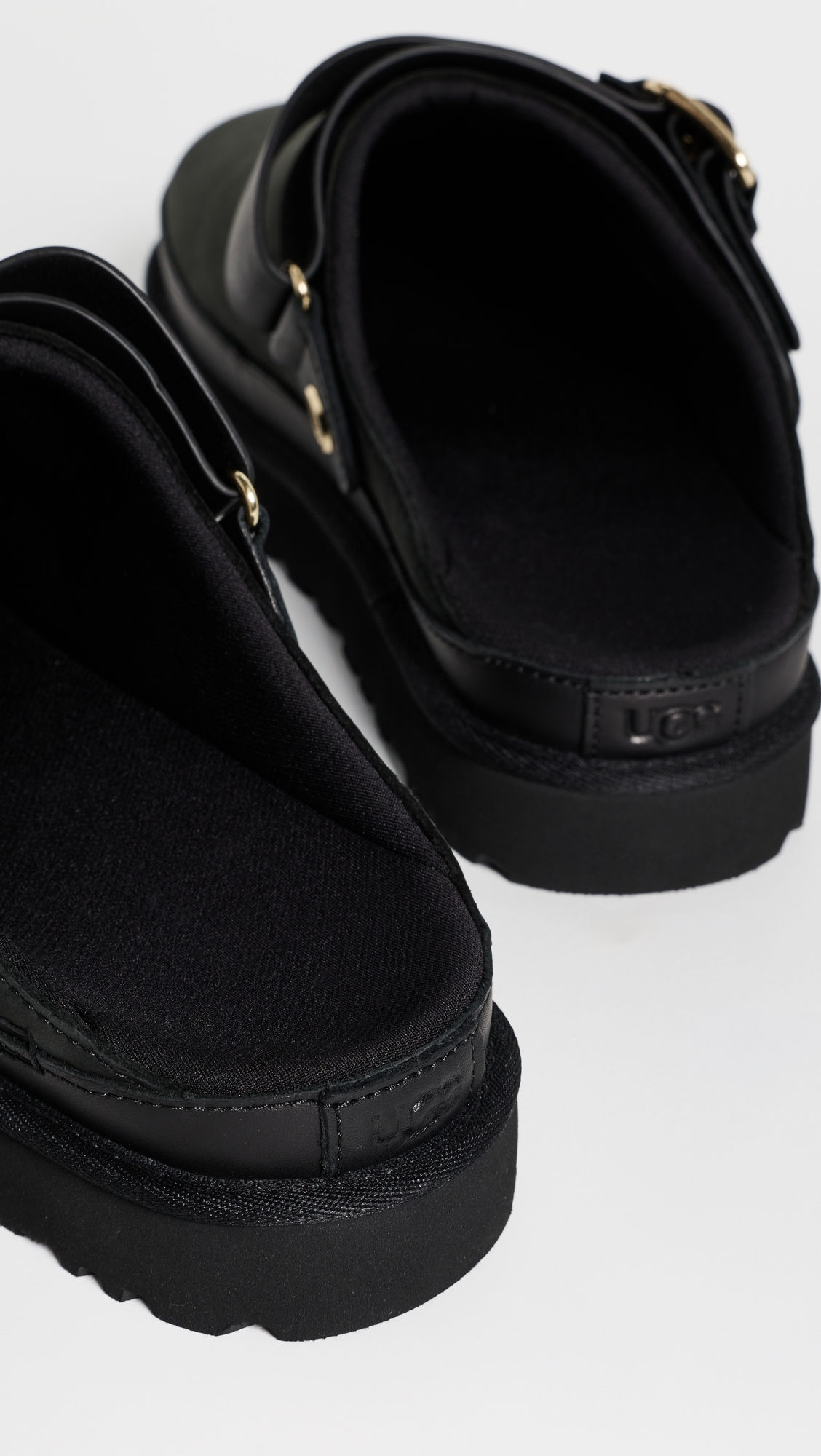 Goldenstar Villa Clogs Black