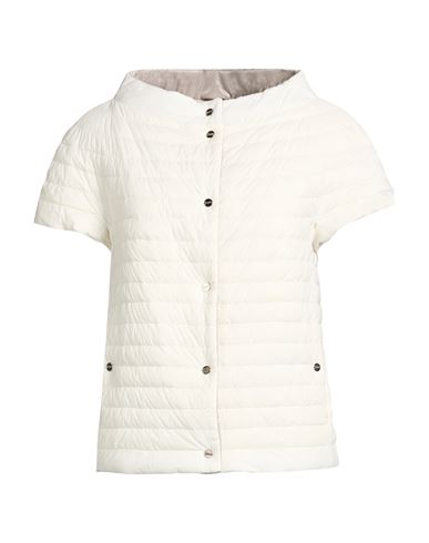 Woman Puffer White Size 8 Polyamide, Polyurethane