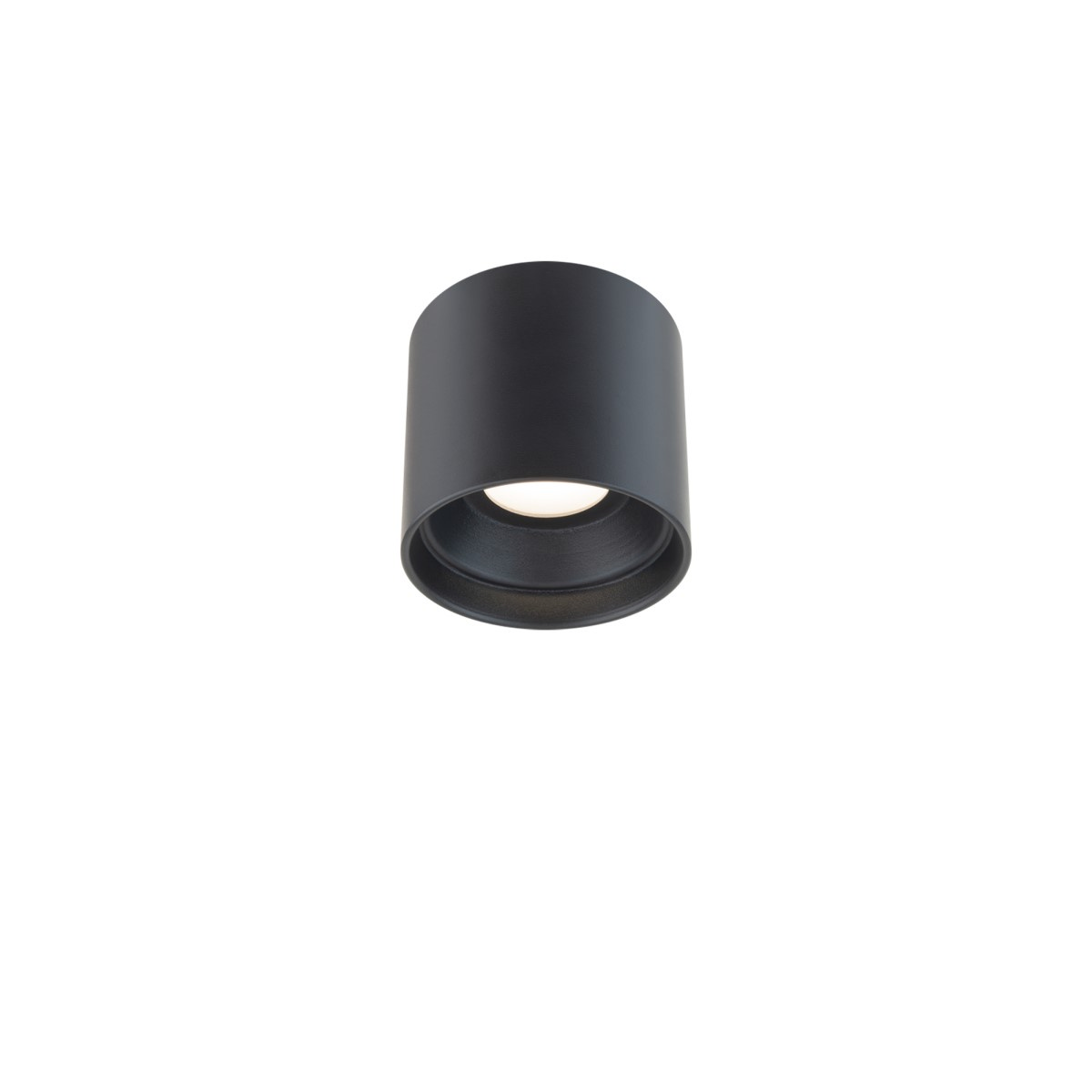 Black LED Outdoor Flush Mount from the Squat Collection