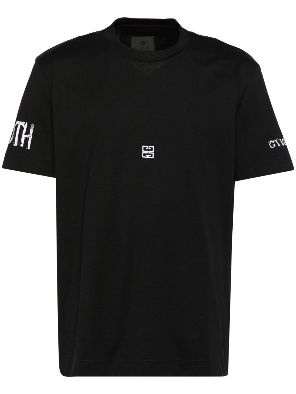 Logo print T-shirt - Black