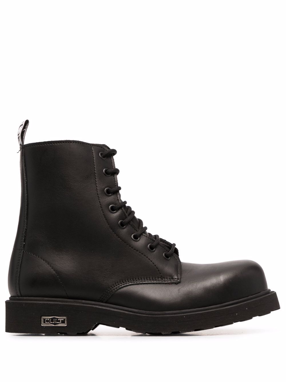 Lace-up combat boots - Black