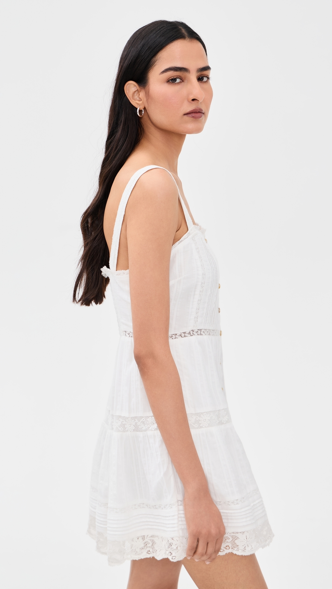 Charlize Dress Optic White