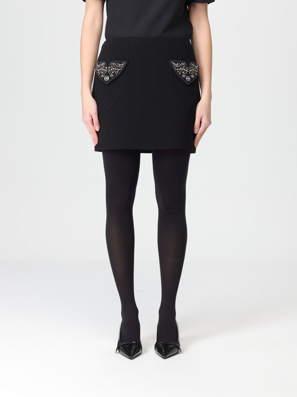 Skirt Woman color Black
