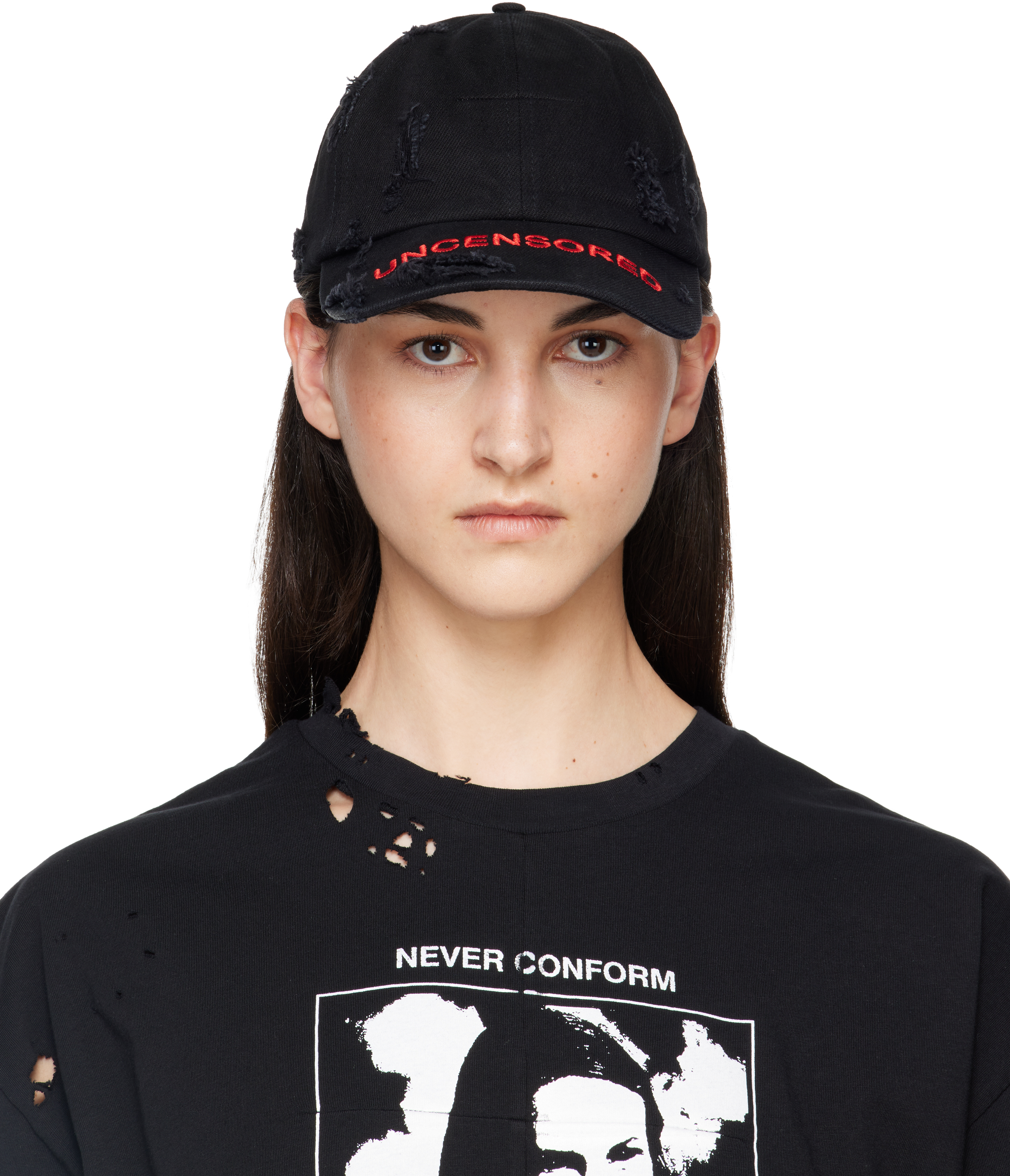 Black 'Uncensored' Cap