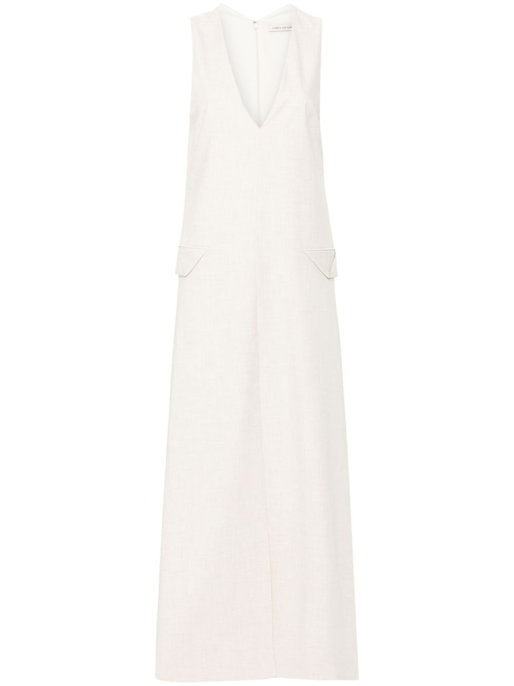 Floris maxi dress - Neutrals
