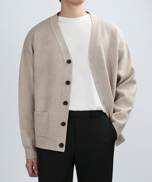 ELASTIC TENSION CARDIGAN