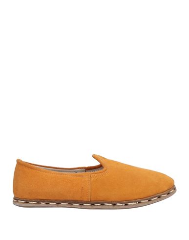 Man Loafers Marigold Size 4 Leather