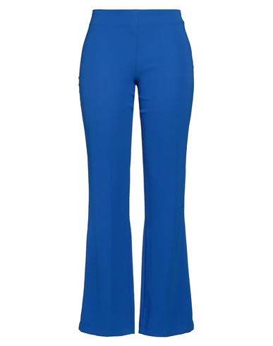 Love To Love Woman Pants Bright blue Size 4 Polyester