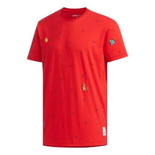 Neo x Pokmon Crossover Series Sports Short Sleeve Red