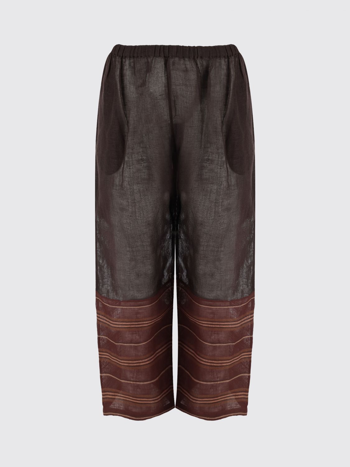 Wrap-Skirt Woman color Brown