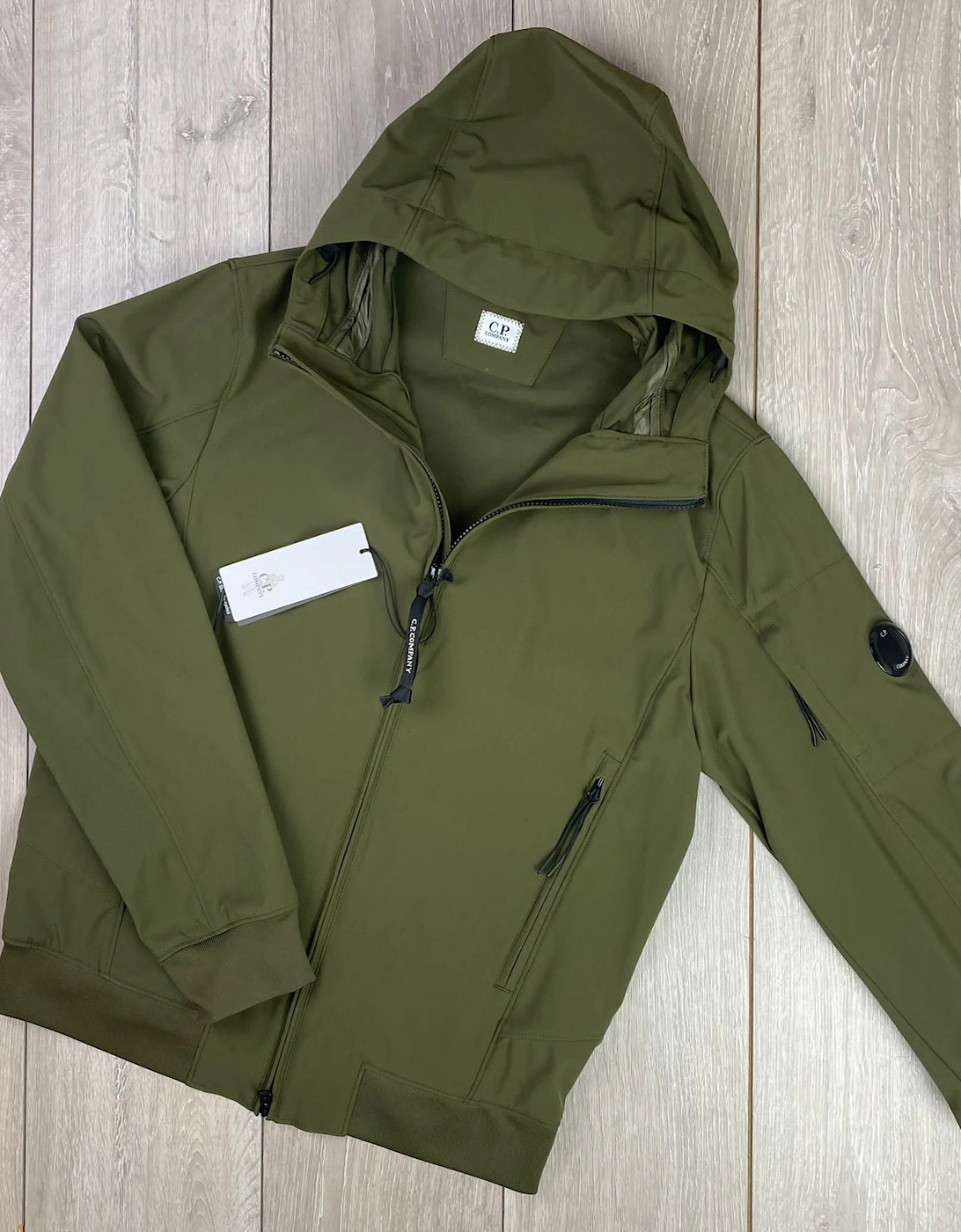 Men's CP Company Shell Jacket - Ivy Green - : 38/Regular