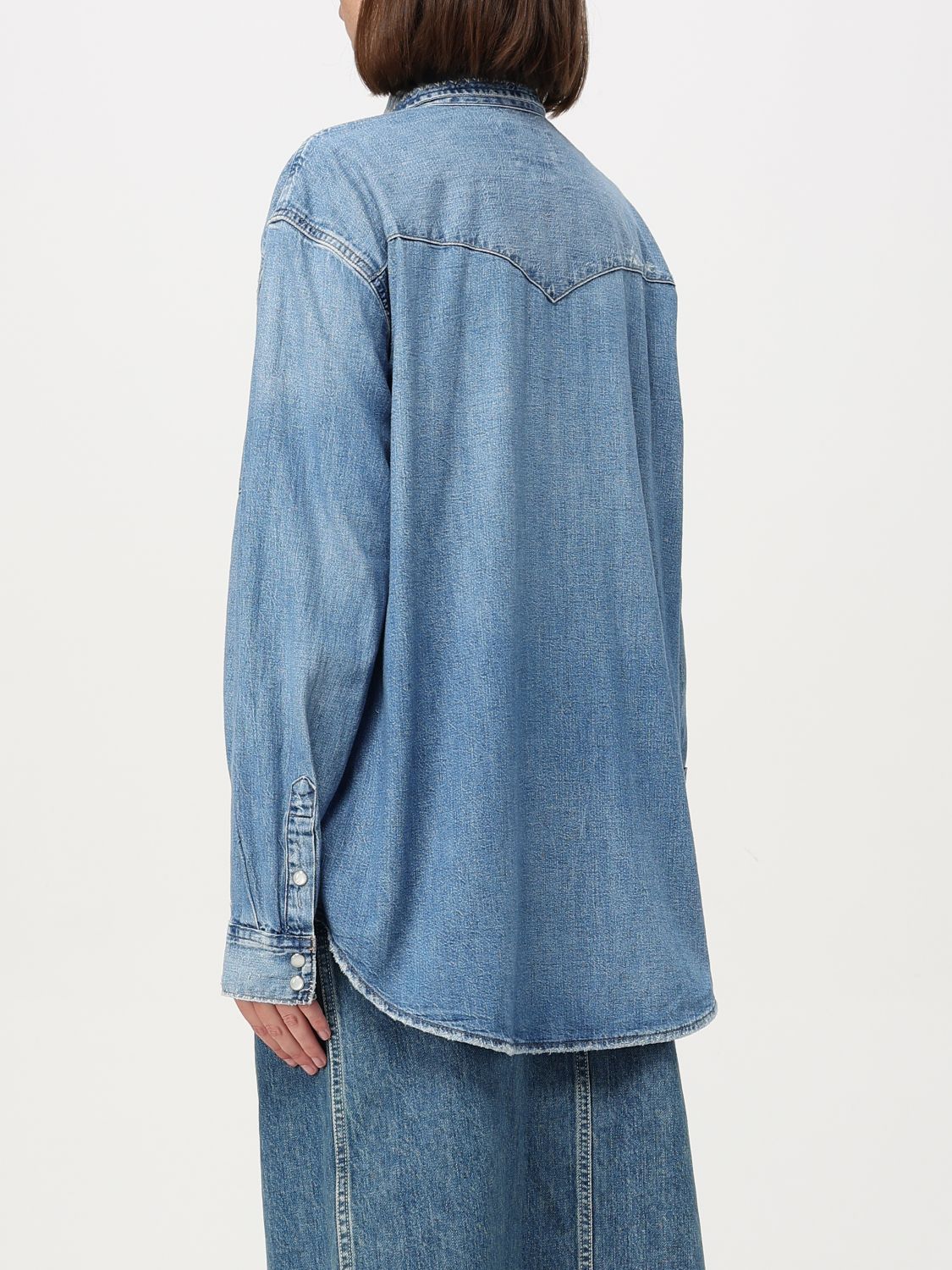 Distressed shirt - Blue