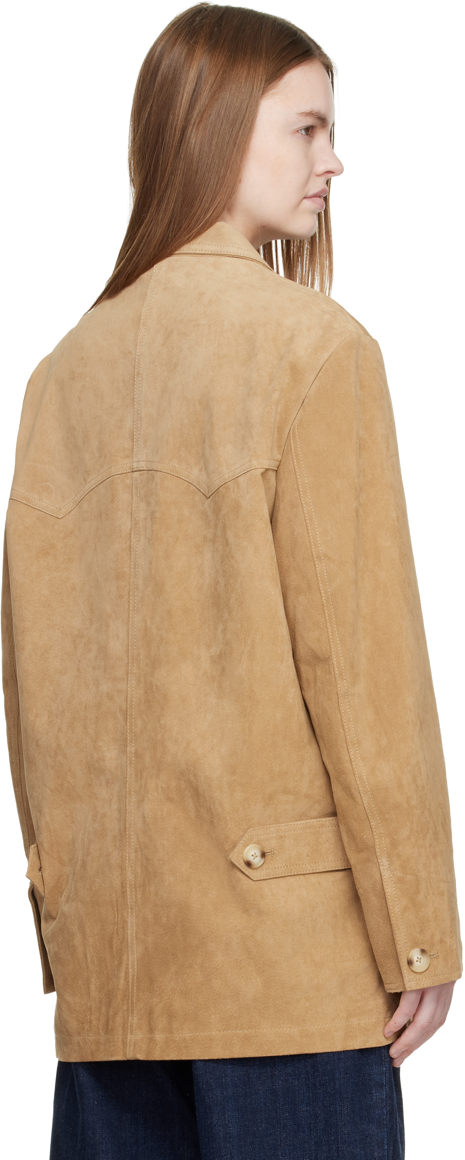 Tan Chicago Suede Jacket